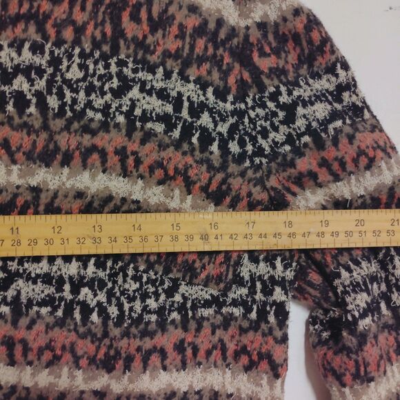 Basler Women's Polyester Mohair Collared Striped Jacket Size 36 - Picture 4 of 8